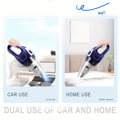 Powerful Portable Wireless Handheld Vacuum Cleaner for Car, Home, Office with USB Charging and Variety of Accessories