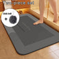 1pc Diatomite Super Absorbent Quick Dry Bath Mat - Non-slip, Soft, Comfortable, Water-absorbing Floor Mat for Bathroom, Shower, Laundry Room, Bedroom, Living Room, Doorstep, Kitchen